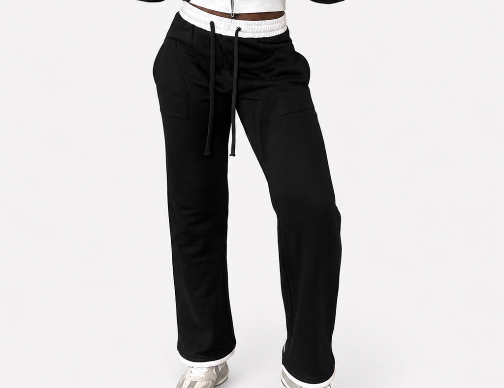 the signature pant black