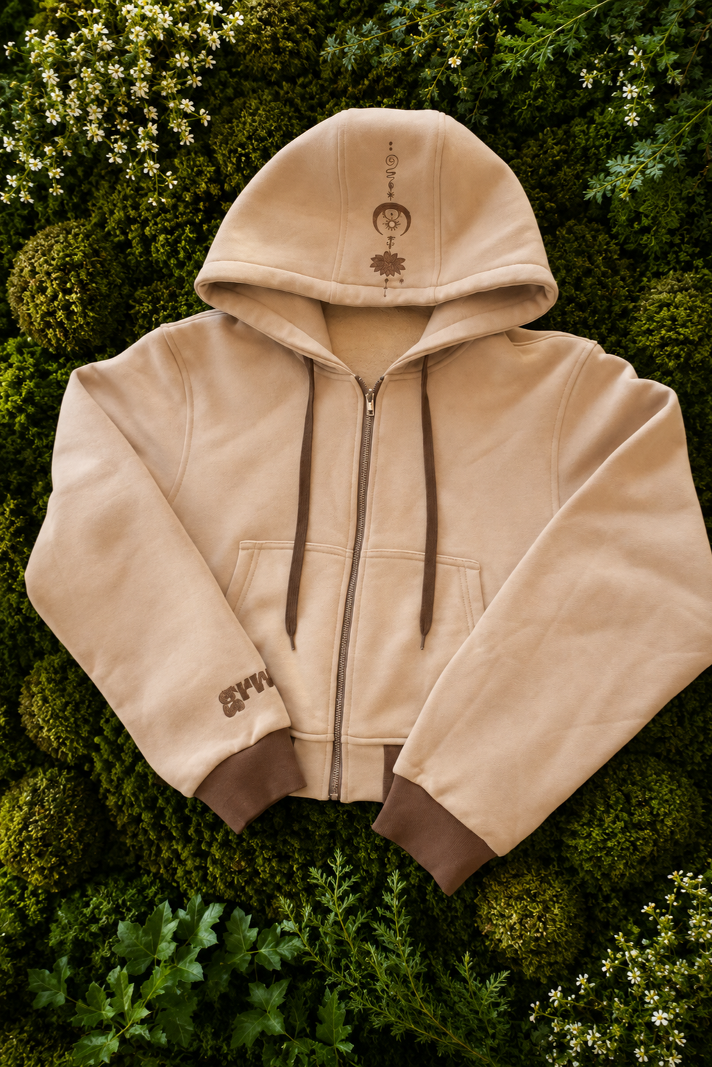the edit jacket tan