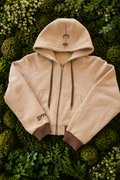 the edit jacket tan